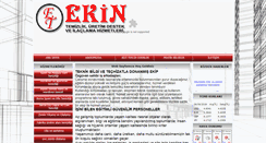 Desktop Screenshot of ekintemizlik.com